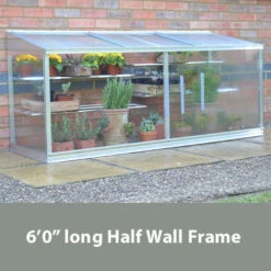 Access Value Lean-To Half Wall Frame -GreenHaven Shop ACCVAHF2