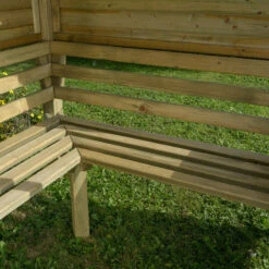 Forest Garden Venetian Corner Arbour -GreenHaven Shop CARBHD10