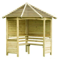 Forest Garden Venetian Corner Arbour -GreenHaven Shop CARBHD12