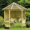 Forest Garden Venetian Corner Arbour 1 Forest Garden Venetian Corner Arbour -GreenHaven Shop CARBHD15