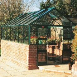 Elite Dwarf Wall Greenhouse 8'5" Wide 16 Elite Dwarf Wall Greenhouse 8'5" Wide -GreenHaven Shop EDWGH853