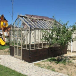 Elite Thyme 8'5" Wide Greenhouse For Dwarf Wall -GreenHaven Shop ETM8DW2