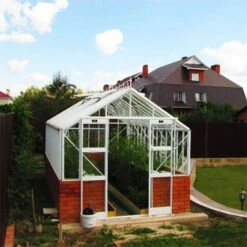 Elite Thyme 8'5" Wide Greenhouse For Dwarf Wall -GreenHaven Shop ETM8DW4