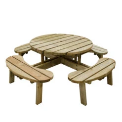 Forest Garden Circular Picnic Table 22 Forest Garden Circular Picnic Table -GreenHaven Shop FGCPT10