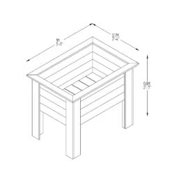 Deep Root Planter -GreenHaven Shop FGDRP7
