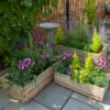 Durham Rectangular Planter Set