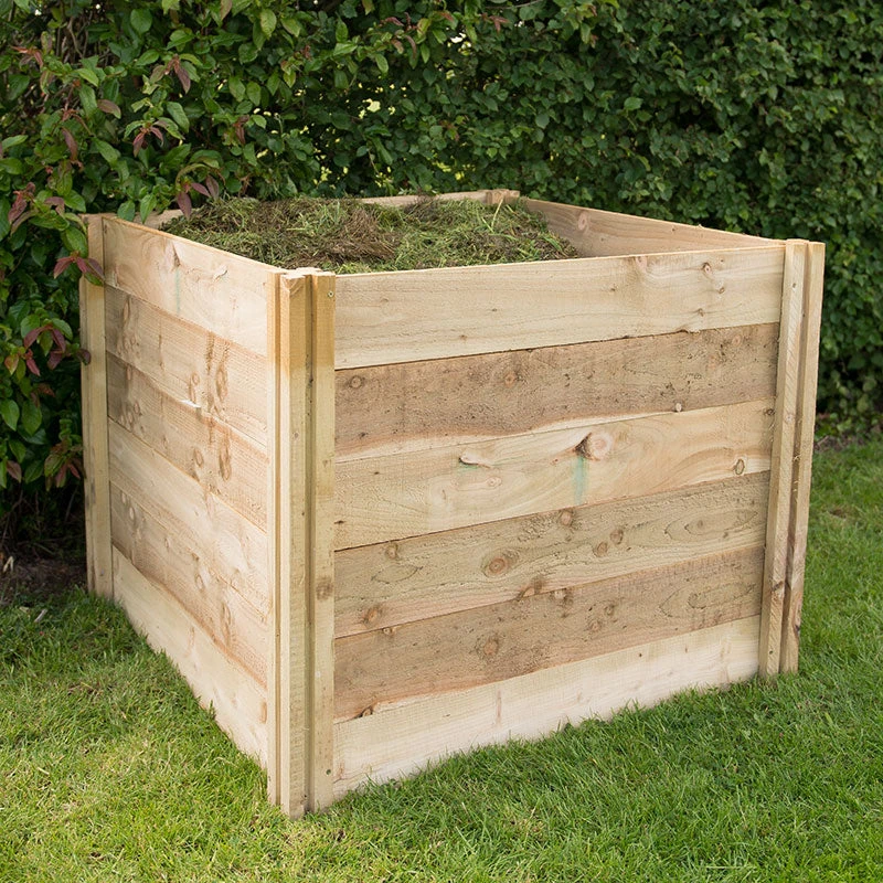 Forest Garden Slot Down Compost Bin 4 Forest Garden Slot Down Compost Bin - Image 2