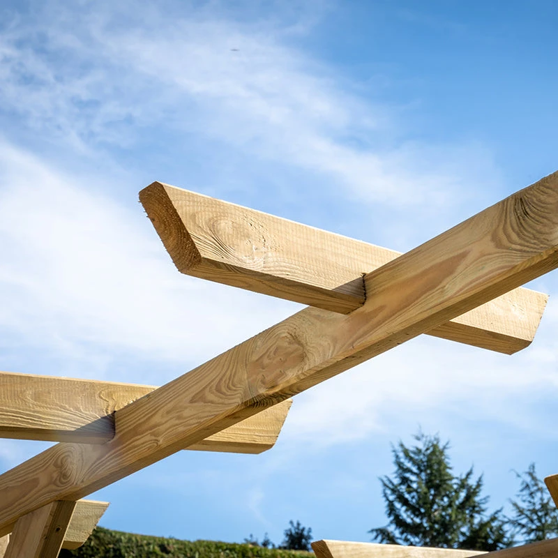 Forest Garden Hanbury Flat Top Arch 6 Forest Garden Hanbury Flat Top Arch - Image 4