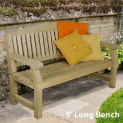 Forest Garden Harvington Bench -GreenHaven Shop FGHARBE2