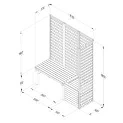 Forest Garden Modular Seating V1 -GreenHaven Shop FGMODSEAT1HD9