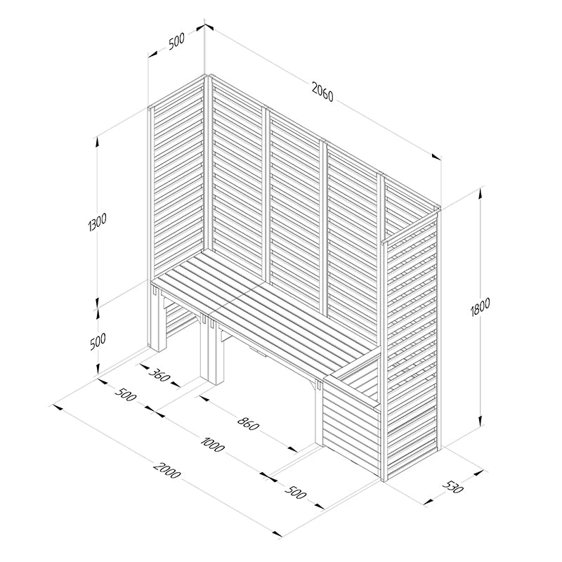 Forest Garden Modular Seating V2 7 Forest Garden Modular Seating V2 - Image 5