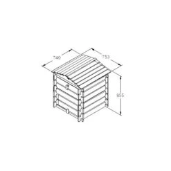 Beehive Compost Bin 9 Beehive Compost Bin -GreenHaven Shop FGSBHC3