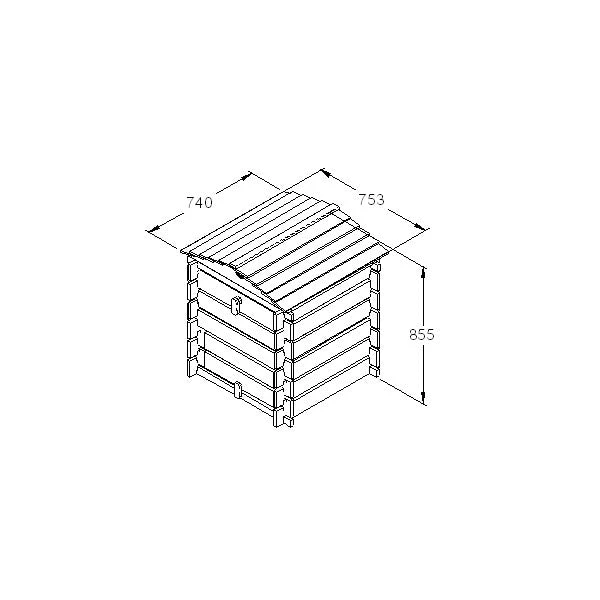 Beehive Compost Bin 6 Beehive Compost Bin - Image 4