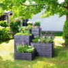 Ergo Quadro Raised Bed System -GreenHaven Shop GFEQRBS3