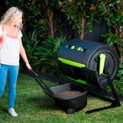 Maze 245 Litre Compost Tumbler & Accessories -GreenHaven Shop GGCT18