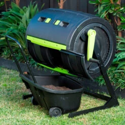 Maze 245 Litre Compost Tumbler & Accessories -GreenHaven Shop GGCT19