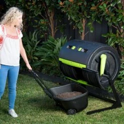 Maze 245 Litre Compost Tumbler & Accessories -GreenHaven Shop GGCT4