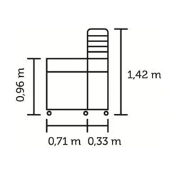 Juliana Vertical Greenhouse 33 Juliana Vertical Greenhouse -GreenHaven Shop JUVERTICAL16
