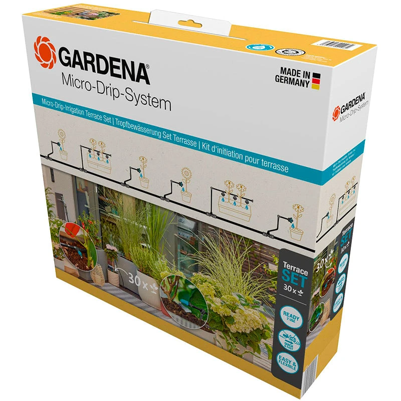 Gardena Micro Drip Irrigation Drip Starter Set 3 Gardena Micro Drip Irrigation Drip Starter Set
