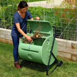 Mantis Mobile Compost Tumbler -GreenHaven Shop MAMCT10