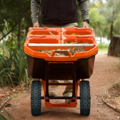 BucketBarrow Pro130D Dual Wheel Wheelbarrow Kit -GreenHaven Shop MDPRO130DKIT3