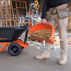 BucketBarrow Pro130D Dual Wheel Wheelbarrow Kit -GreenHaven Shop MDPRO130DKIT7