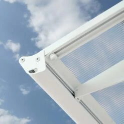 Palram Canopia Bordeaux Door Canopy White Mist -GreenHaven Shop PABDM4