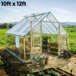 Palram Canopia Balance 10ft Wide Greenhouse -GreenHaven Shop PRBA1014