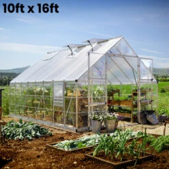 Palram Canopia Balance 10ft Wide Greenhouse -GreenHaven Shop PRBA1026