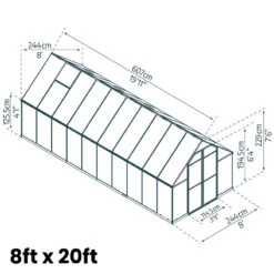 Palram Canopia Essence Greenhouse -GreenHaven Shop PRESS83
