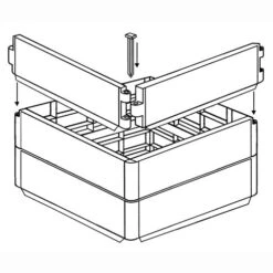 Raised Bed Border -GreenHaven Shop RBB5