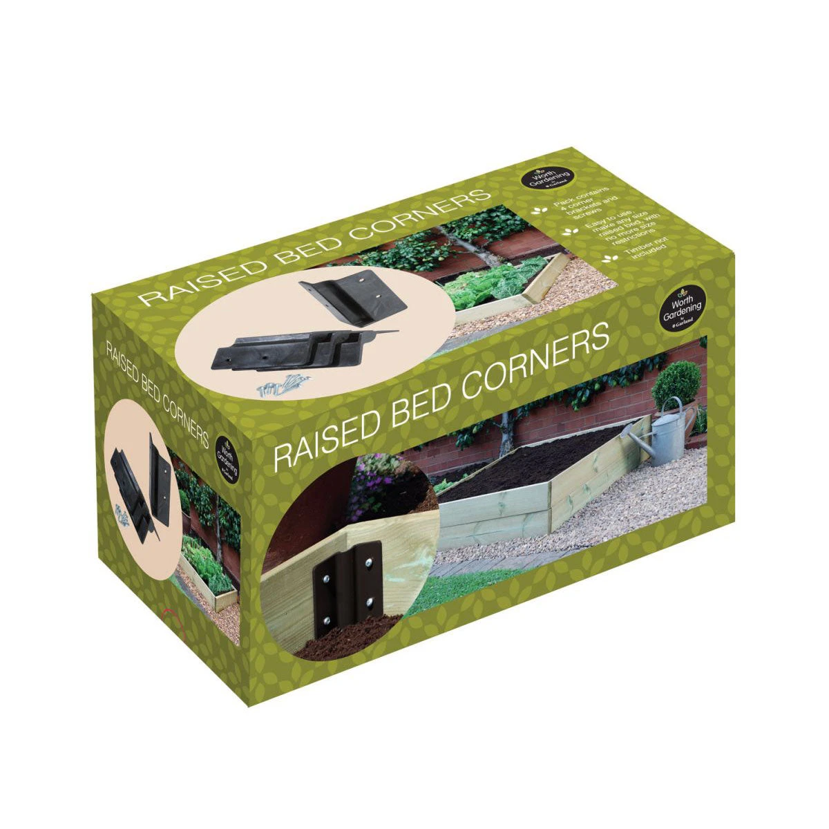 Raised Bed Corner Brackets 4 Raised Bed Corner Brackets - Image 2