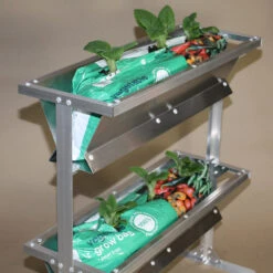 Raised Grow Bag Stand 22 Raised Grow Bag Stand -GreenHaven Shop RGBS10