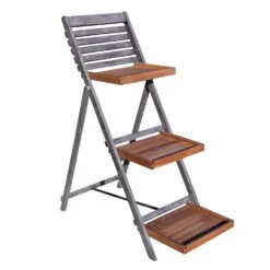 Alderley Hardwood Plant Ladder -GreenHaven Shop ROALDPLANT1
