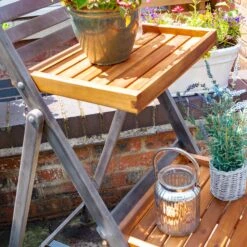 Alderley Hardwood Plant Ladder -GreenHaven Shop ROALDPLANT10