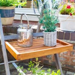 Alderley Hardwood Plant Ladder -GreenHaven Shop ROALDPLANT11