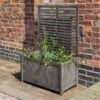 Rowlinson Alderley Rectangular Planter And Trellis -GreenHaven Shop ROALDRPLTR2