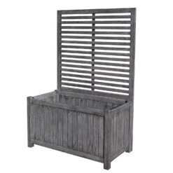 Rowlinson Alderley Rectangular Planter And Trellis -GreenHaven Shop ROALDRPLTR8