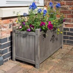 Rowlinson Alderley Rectangular Planter 13 Rowlinson Alderley Rectangular Planter -GreenHaven Shop ROALDRTPL8