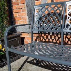 Rowlinson Vienna Aluminium Bench -GreenHaven Shop ROVIENBENCH5