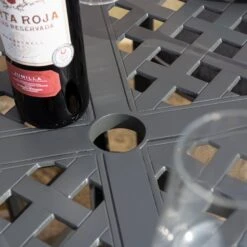 Rowlinson Vienna Aluminium Four Seating Dining Set -GreenHaven Shop ROVIENSET42