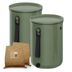 Bokashi Organko Two Kitchen Composter Value Pack -GreenHaven Shop WWBO26