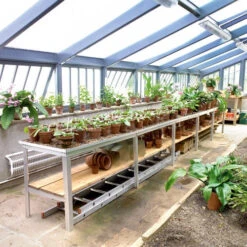 Commercial Bench - Single Tier -GreenHaven Shop cbst3