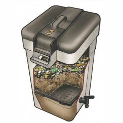 The Deluxe Original Wormery Composter -GreenHaven Shop gutdowc5