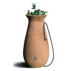 Cascata Clay Effect Water Butt 245 Litre -GreenHaven Shop image 104765