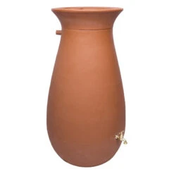 Cascata Clay Effect Water Butt 245 Litre -GreenHaven Shop image 104766