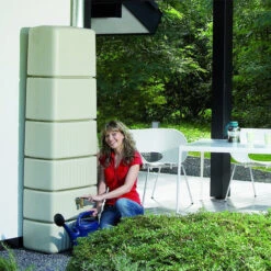 Slim Rainwater Wall Tank 300 Litres 19 Slim Rainwater Wall Tank 300 Litres -GreenHaven Shop image 105124