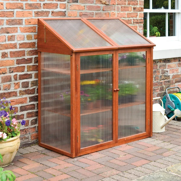 Rowlinson Hardwood Mini Greenhouse 7 Rowlinson Hardwood Mini Greenhouse - Image 5
