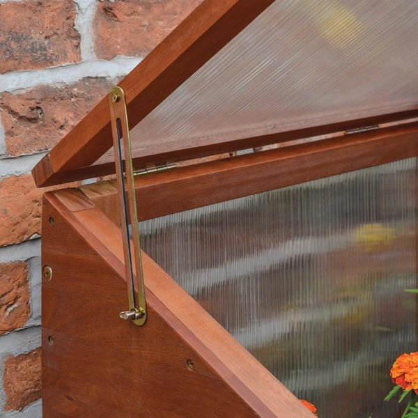 Rowlinson Hardwood Mini Greenhouse 5 Rowlinson Hardwood Mini Greenhouse - Image 3