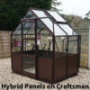 HYBRID PANELS For Elite Thyme 6 Glass To Ground Greenhouse 1 HYBRID PANELS For Elite Thyme 6 Glass To Ground Greenhouse -GreenHaven Shop image 134863 ba25ea9f 8e23 464e 93a7 1237d8ac2f0c